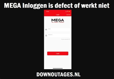 mega inloggen.